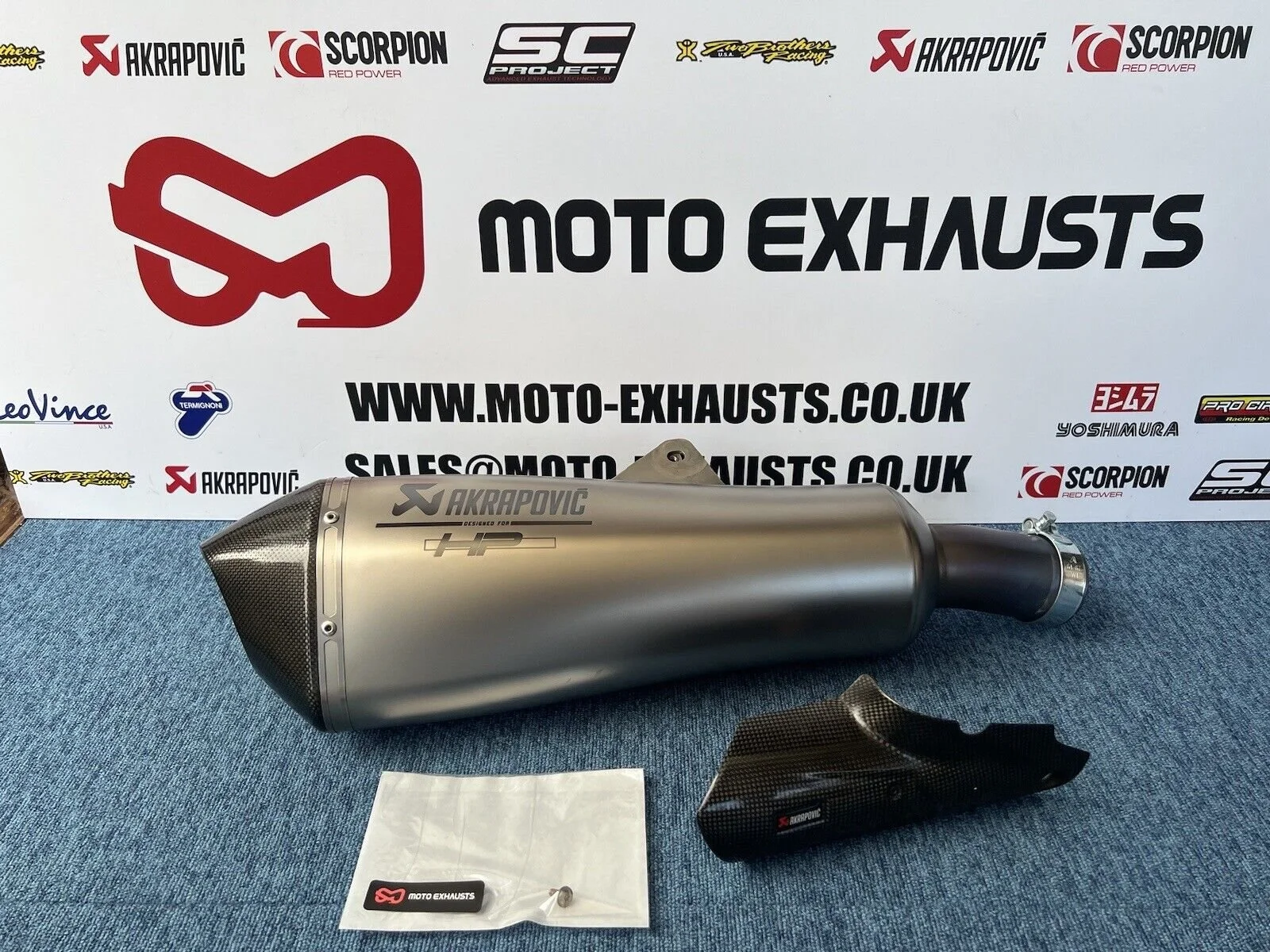 BMW R1200RT Akrapovic Titanium Exhaust — Moto Exhausts